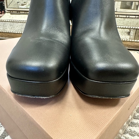 Gianvito Rossi Black Platform Boots - Daisen Bootie - Picture 3 of 4